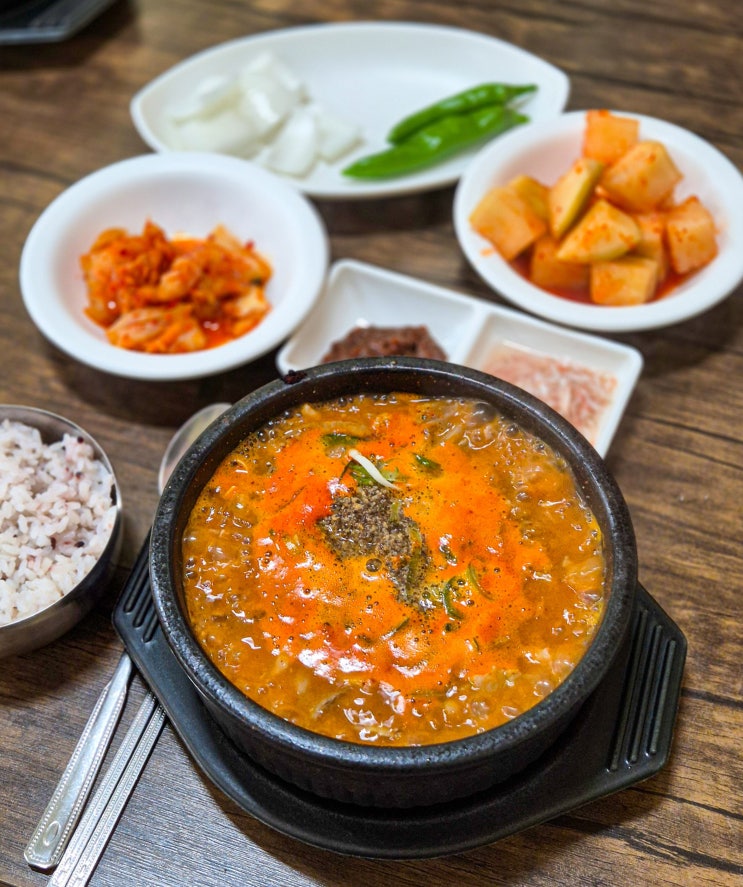  강릉 현지인들의 해장국 맛집 청학동순대 내돈내산