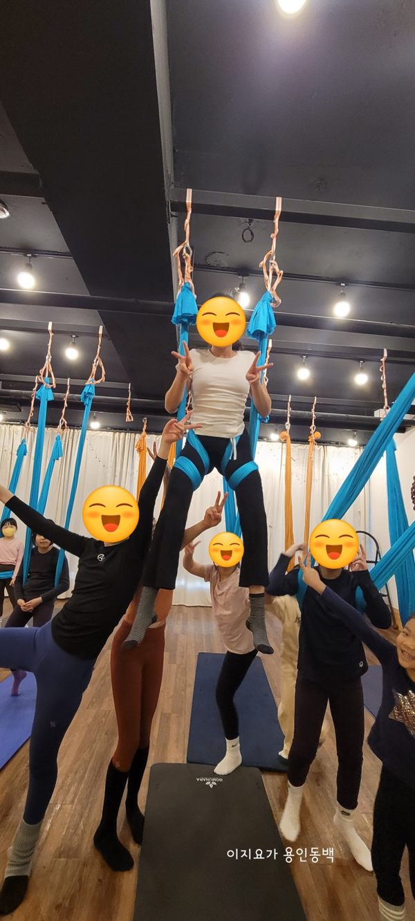  [동백이지요가] 키즈 플라잉요가 최고최고!!