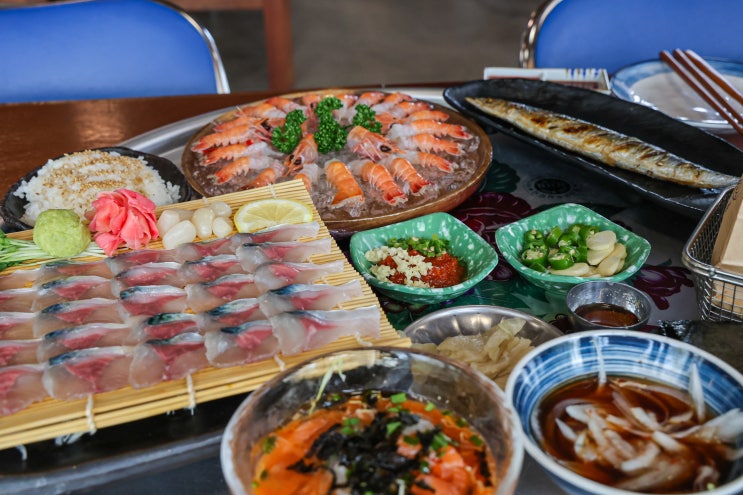  서귀포 고등어회 맛집 제대로 맛본 제주중문횟집 퍼랭
