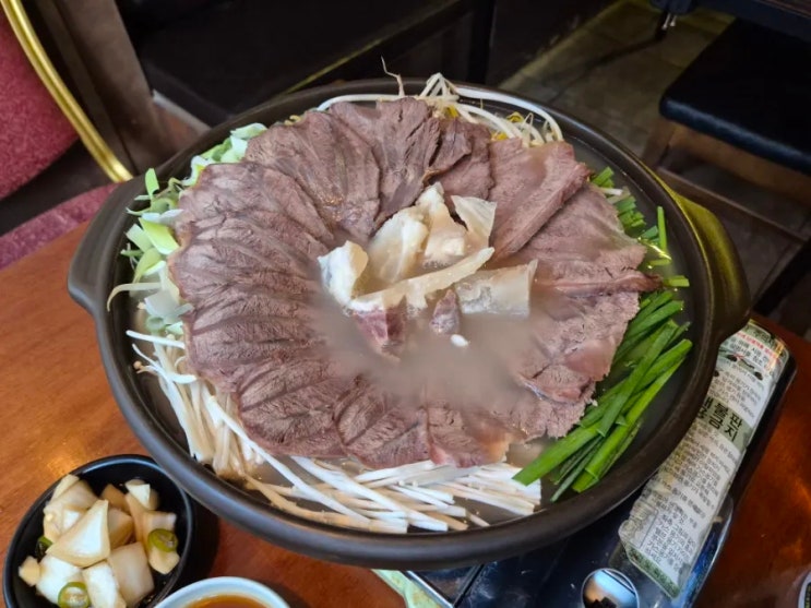  건대 핫한술집 아롱사태 스지전골이 맛있는 심술집
