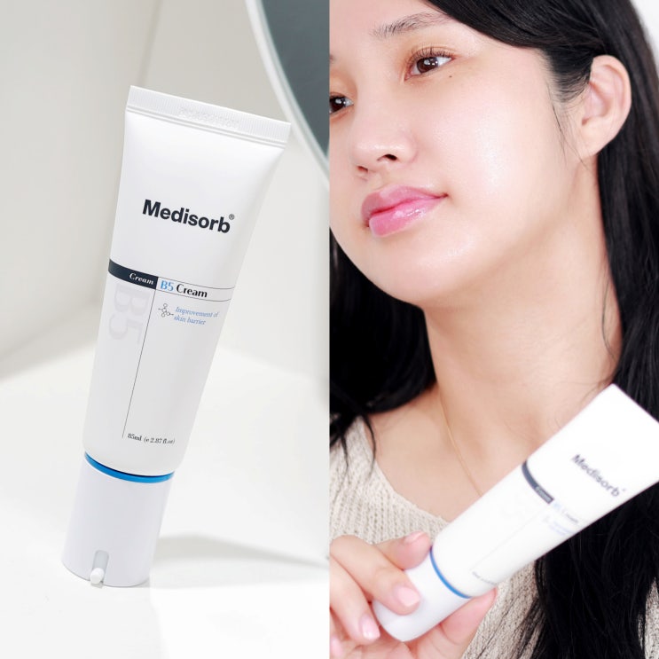  덱스판테놀 크림! 메디솝 B5크림으로 손상피부개선하기!