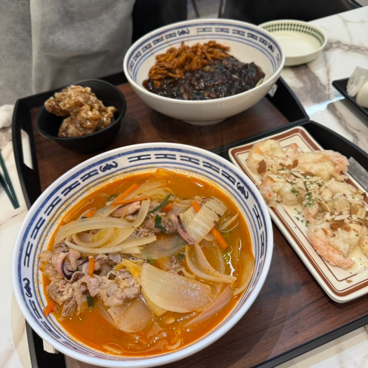 [삼각지 맛집] 직장인 혼밥 추천 중국집 <쿠마반점> 불짜장 소고기짬뽕
