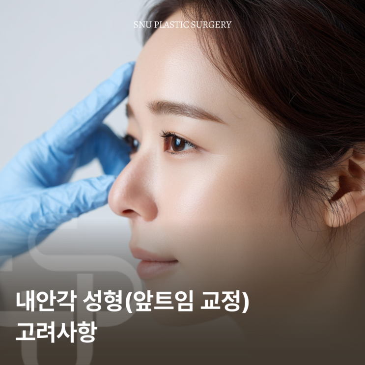  내안각 피부 주름의 생물학적 특성과 앞트임 수술