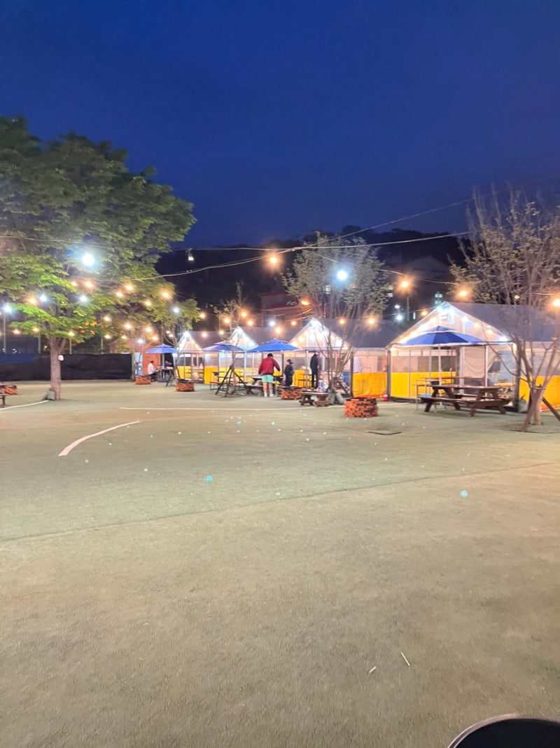 [경기/고양/송추] 취사가능 고기 사가서 구워먹는 셀프 바베큐 애견동반 송추계곡글램핑셀프....