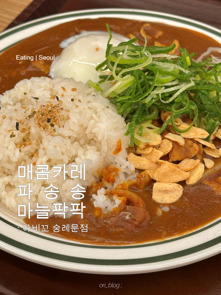  [서울/숭례문] 아비꼬 숭례문점 | 혼밥하기 좋은 직장인 점심추천 | 일본식 매운카레