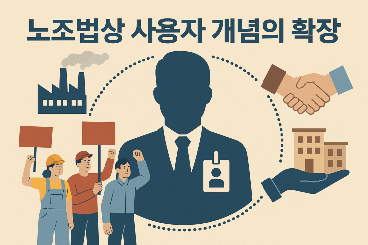  (노사관계) 노조법상 사용자가 확대될 수 있다?