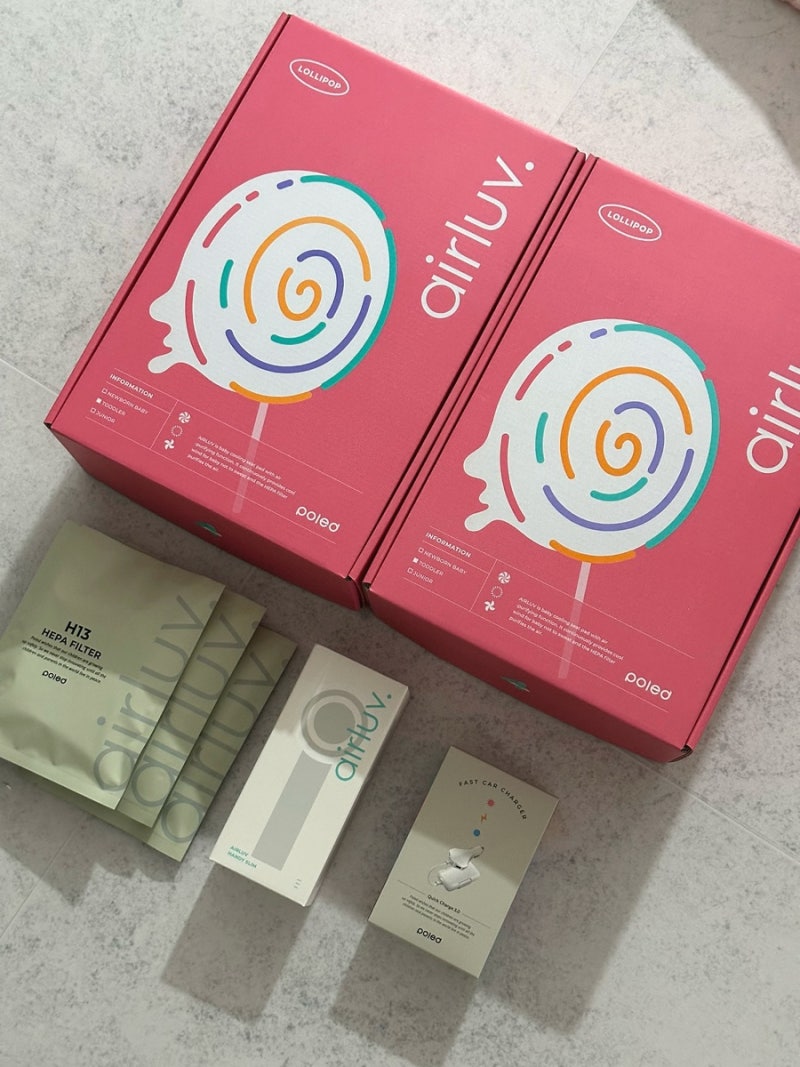 폴레드 에어러브4 롤리팝 하자제품 당첨..ㅎ / 호환되는 보조배터리 추천