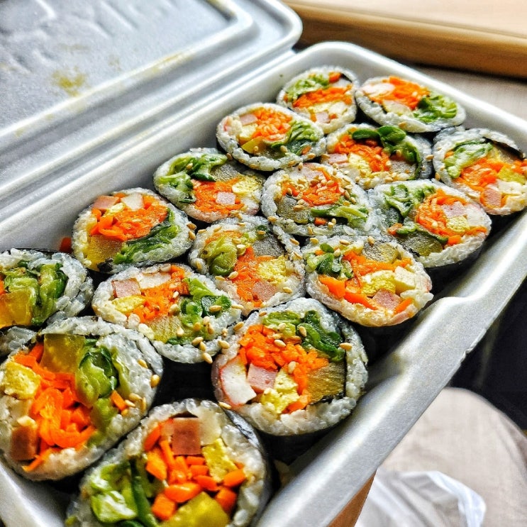  안성 김밥 맛집 두꺼비스넥 오이김밥이 유명한 분식집