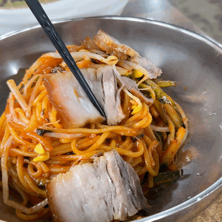  [제주] 성산 돔베고기 비빔국수 맛집, 가시아방국수
