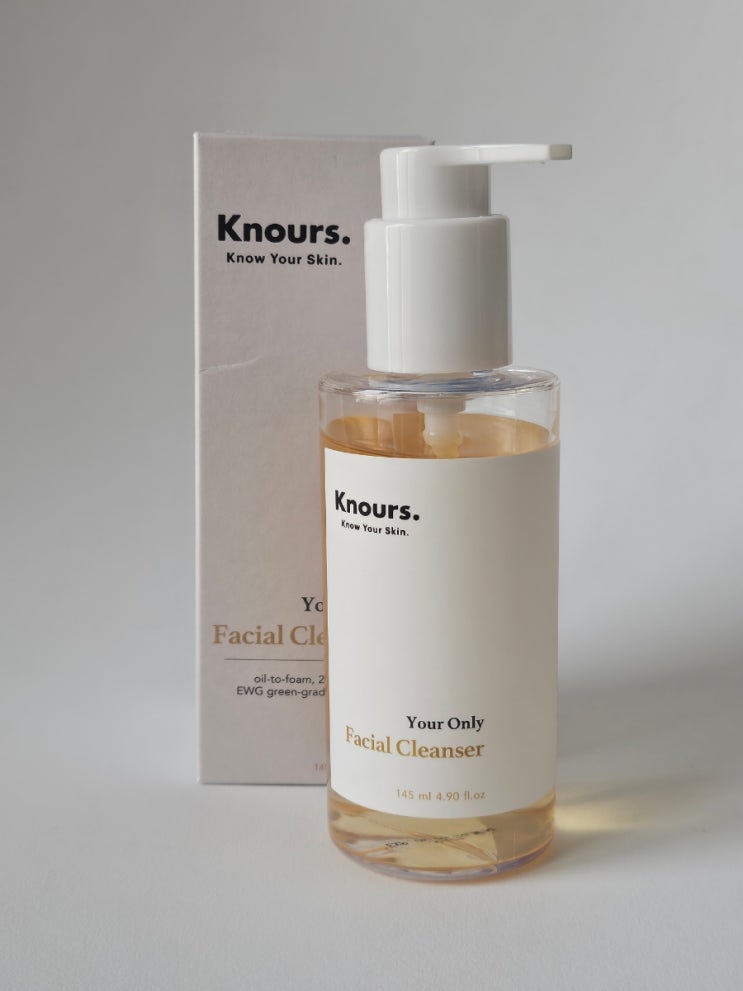  임산부클렌징폼 추천 EWG등급 안전한 knours 오일투폼 클렌저 솔직후기