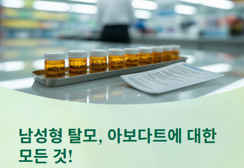  아보다트(Avodart) 가격, 복용법, 부작용 총정리! 탈모약 시작 전 꼭 알아야 할 정보