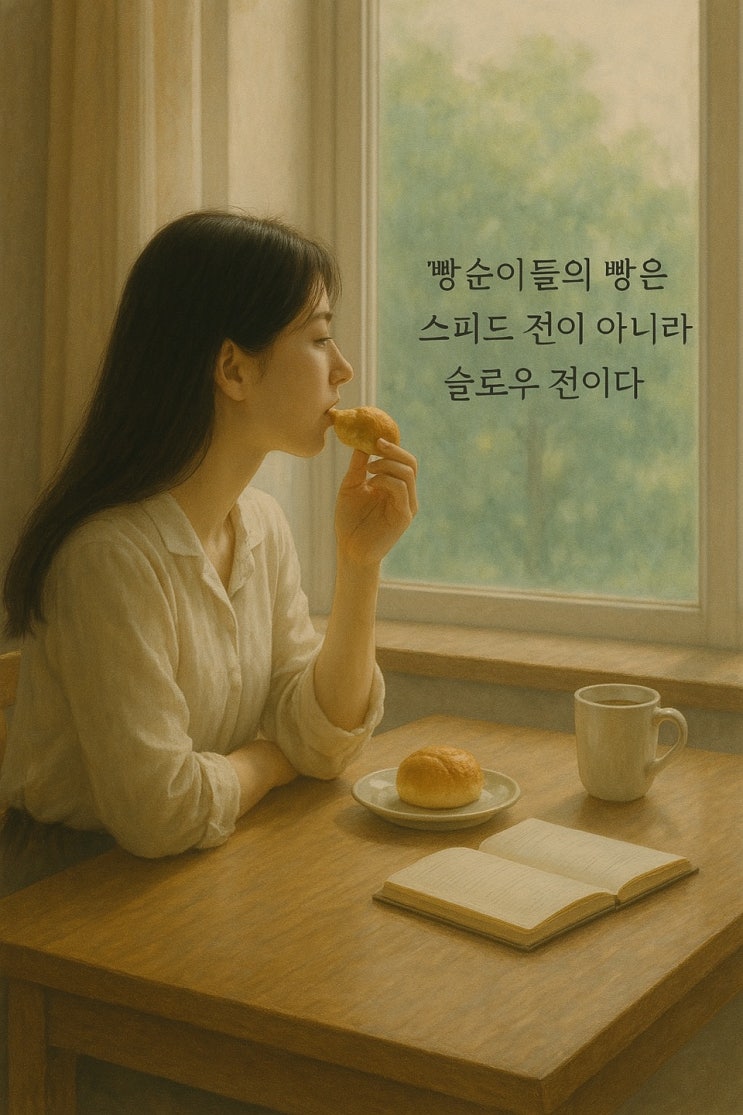  빵순이의 숨 고르기