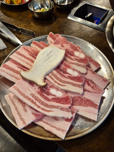  부천역고기집 냉삼회관 가성비 좋아요