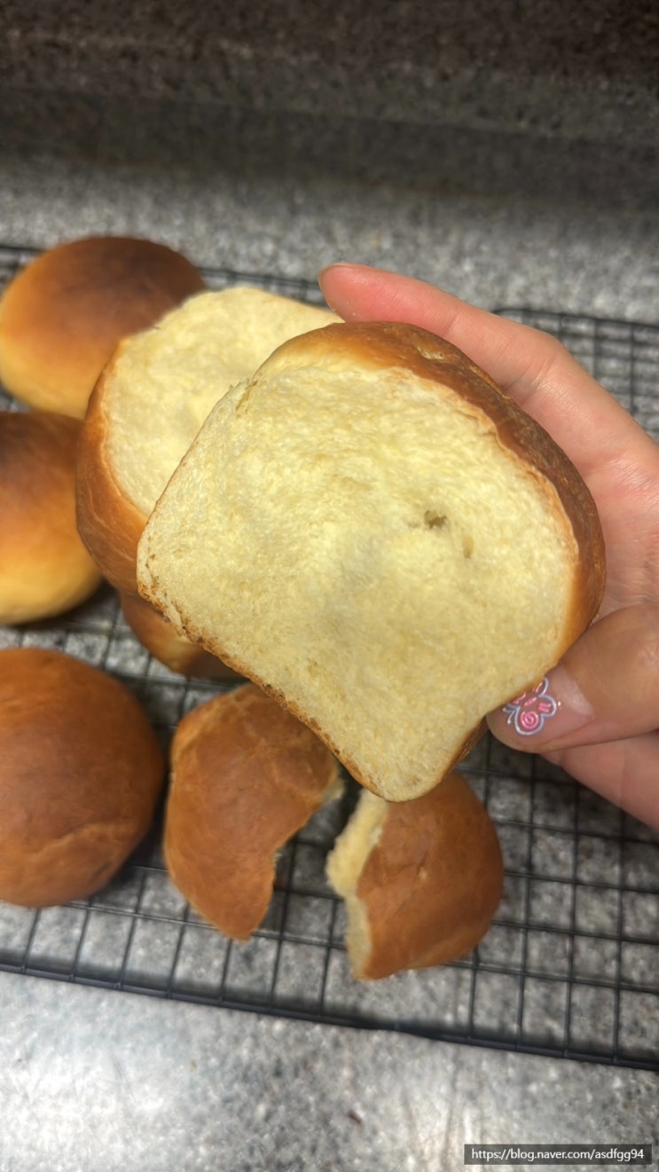  큐커 베이킹 모닝빵, 식빵 만들기 초간단 노오븐 레시피(+밤식빵)