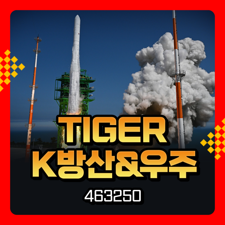  TIGER K방산&우주 463250 ETF 수익률 및 구성종목