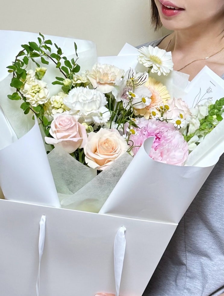 부천 송내 어버이날 프로포즈 고급스러운 꽃다발ㅣibi studio 꽃집