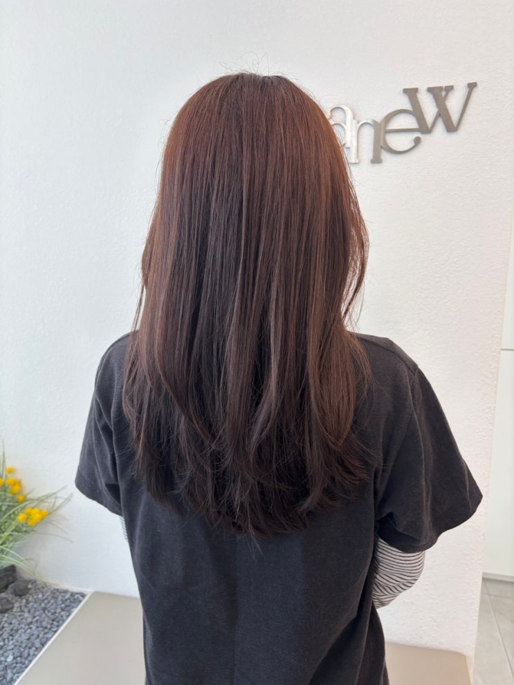  잠실미용실 어뉴헤어 여름맞이 염색 만족 후기
