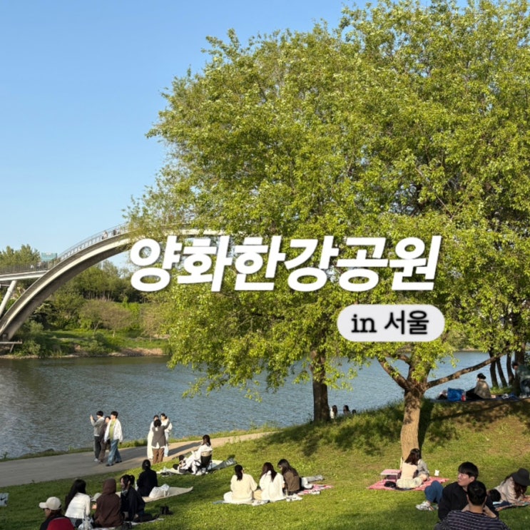  양화한강공원 피크닉 장소 명당자리 추천 주차 주말 방문 꿀팁