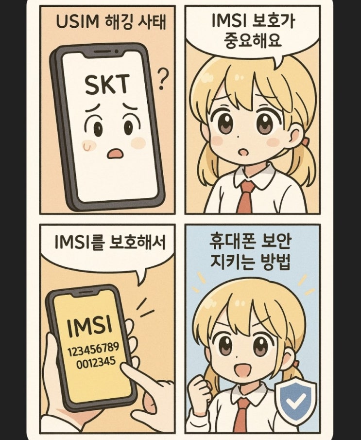  개인정보보호위원회 SKT 유심 해킹 IMSI민원 휴대폰 usim보안 신고 방법과 벌금