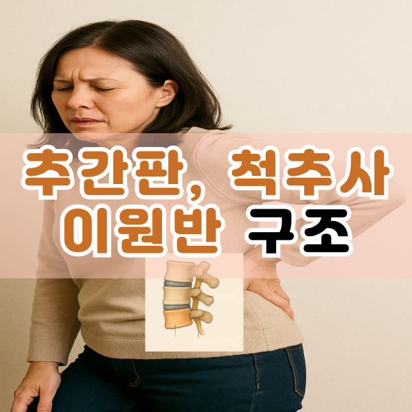  동래PT 허리디스크 구조(추간판, 척추사이원반, Disc)