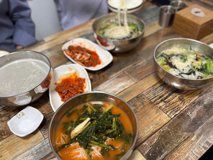  대전중앙시장국수마당 국수맛집, 콩국수 잔치국수 열무국수 추천 솔직후기