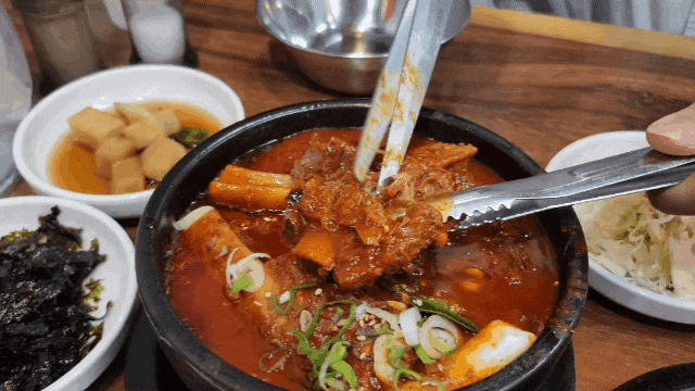  부산 사상 학장 주민 맛집 '고향소갈비찜' – 가성비 한 끼