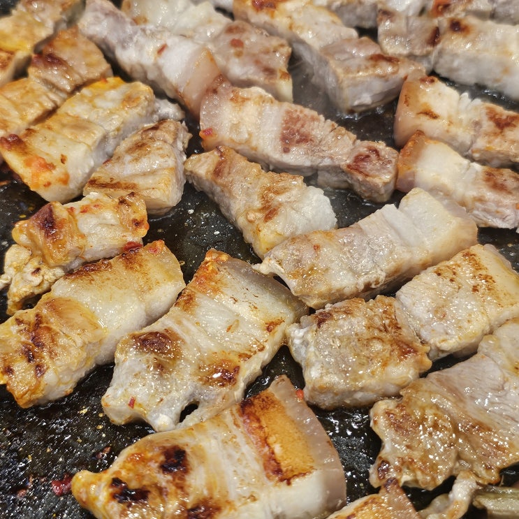  대패시대, 안락동 냉삼 맛집! 특오겹살과 물밀면