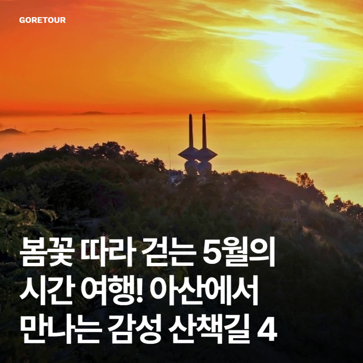  봄꽃 따라 걷는 5월의 시간 여행! 아산에서 만나는 감성 산책길 4