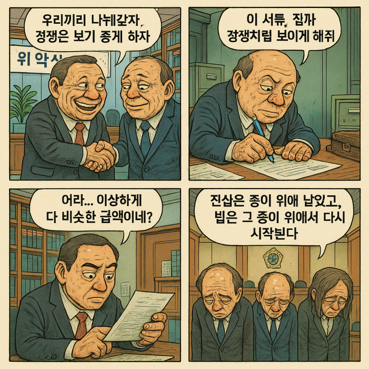 한미 공조의 민낯, 255억 <b>입찰담합</b> 드러나다