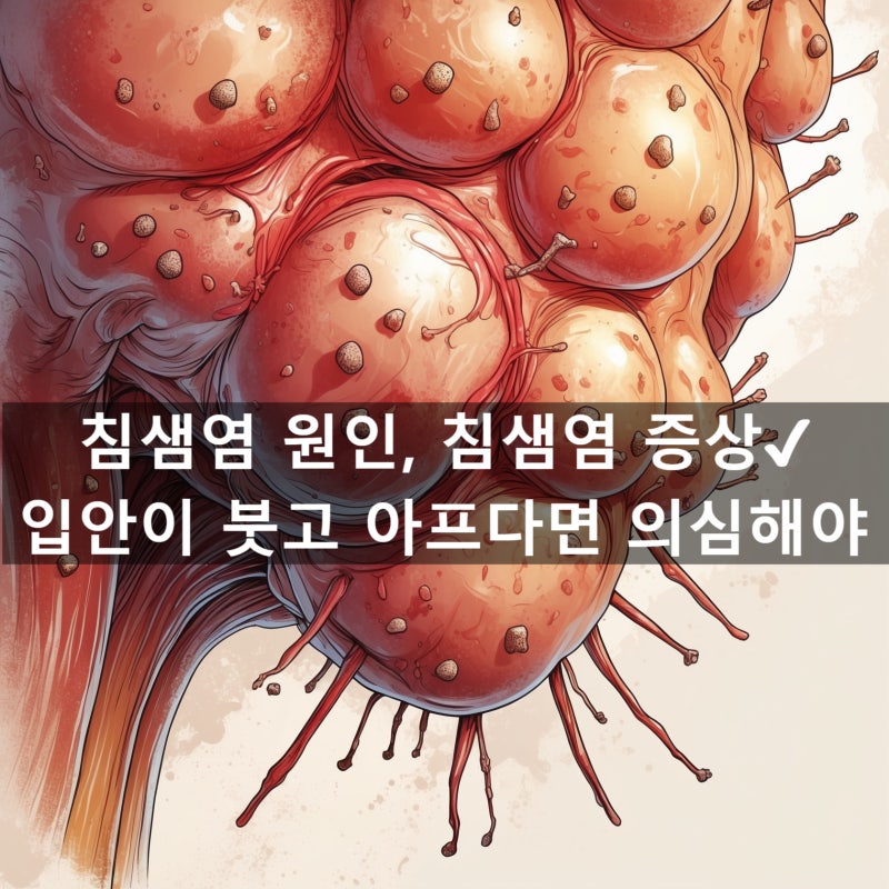 침샘염 원인, 침샘염 증상✔ 입안이 붓고 아프다면 의심해야 할 신호