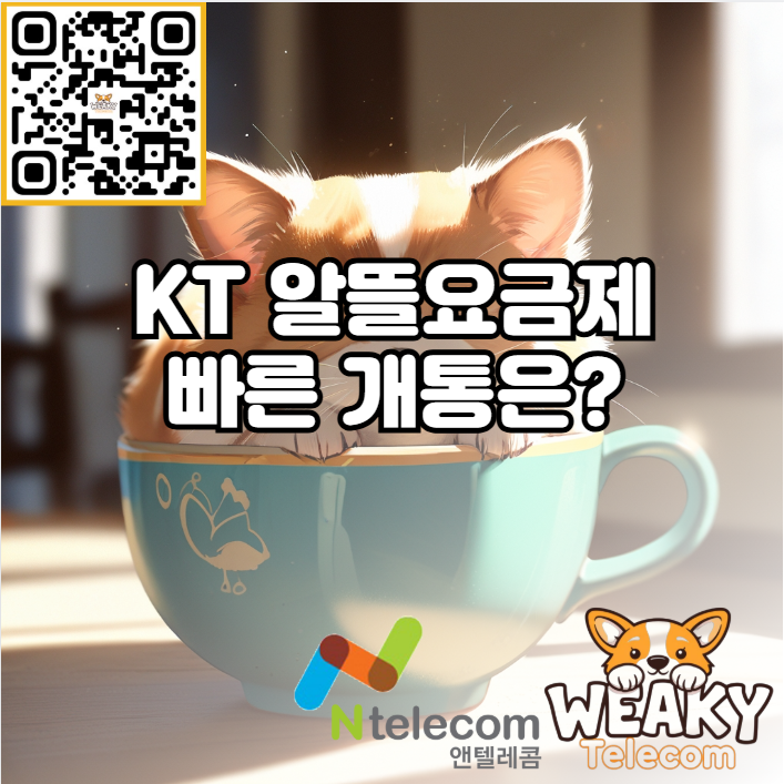  KT 알뜰요금제 빠른 개통으로 지금 즉시 요금 절약을 시작해 보자!