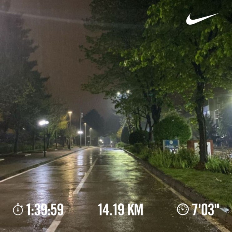 매일 10km 러닝 챌린지 1369일 차