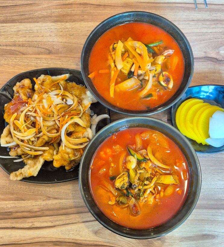  강릉 현지인도 웨이팅하는 교동짬뽕 맛집 룽성