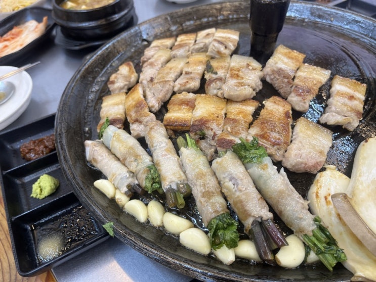  [경기/용인] 용인 맛집 용인 삼겹살 추천 생미나리 삼겹살 건강한 삼겹살이 당길때는?