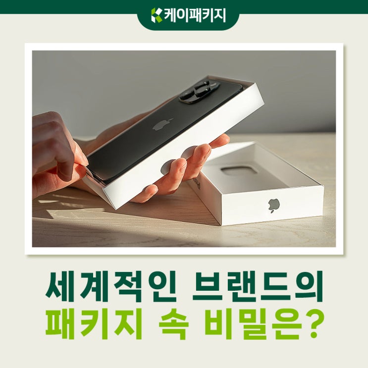 애플부터 코카콜라까지! 성공한 브랜드의 포장패키지 전략은?