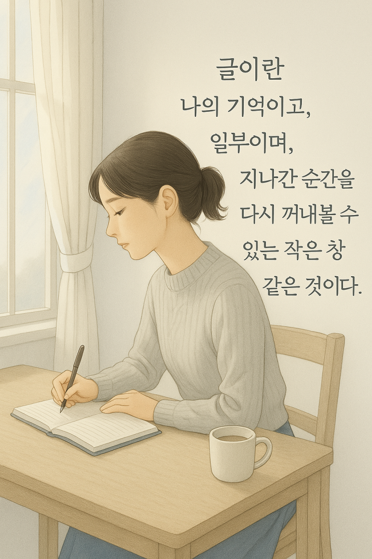  글이 내 세계를 넓혔다