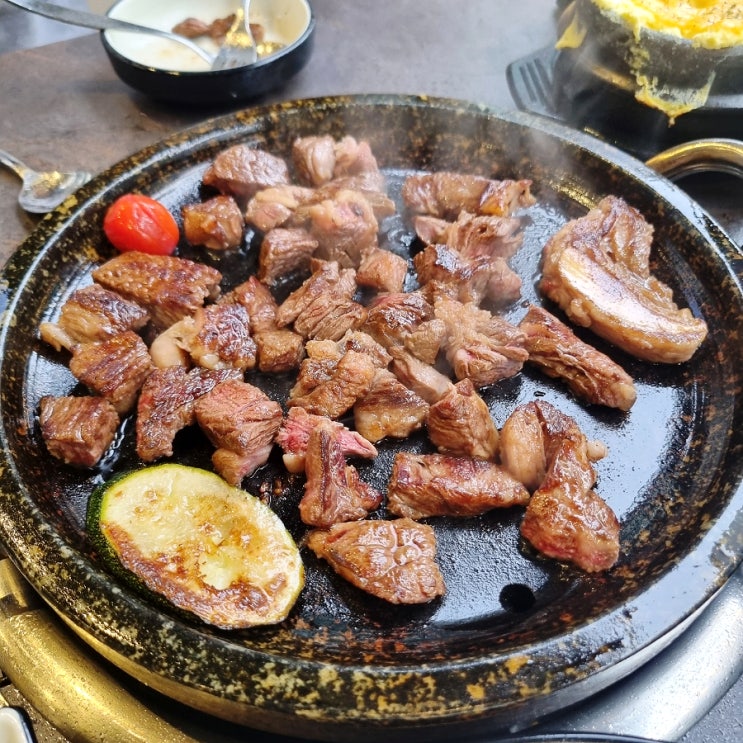  가성비 좋은 율하 한우 맛집 은성돌판한우구이 김해율하점