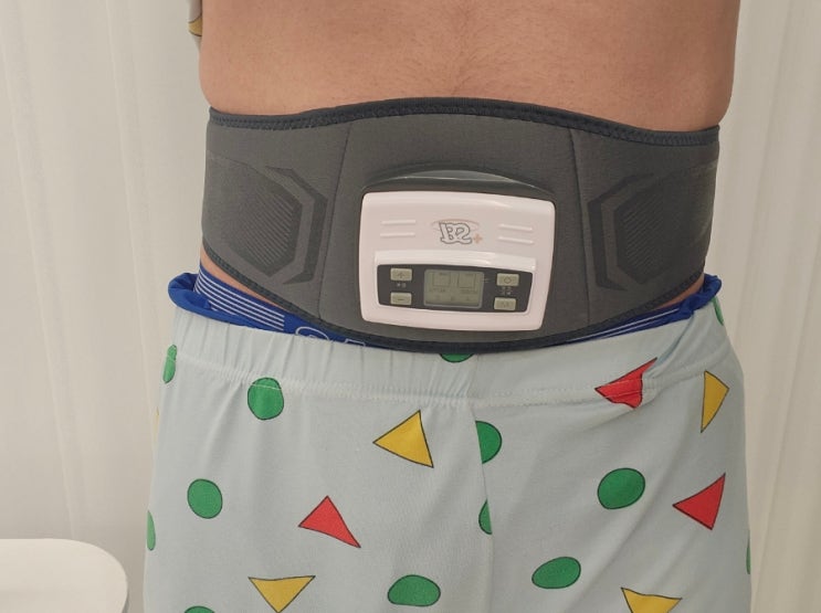  뱃살 빼는 기구 위드웰 ems 바디슬리머 복근운동기구 허리 배 마사지기
