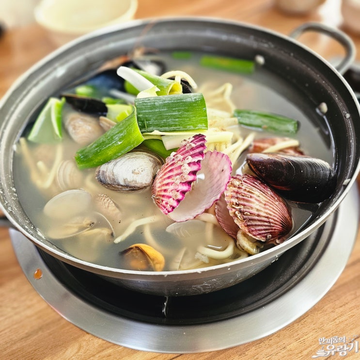  미애네칼국수 영종도 해물칼국수 여행 전 식사하기 좋은 곳