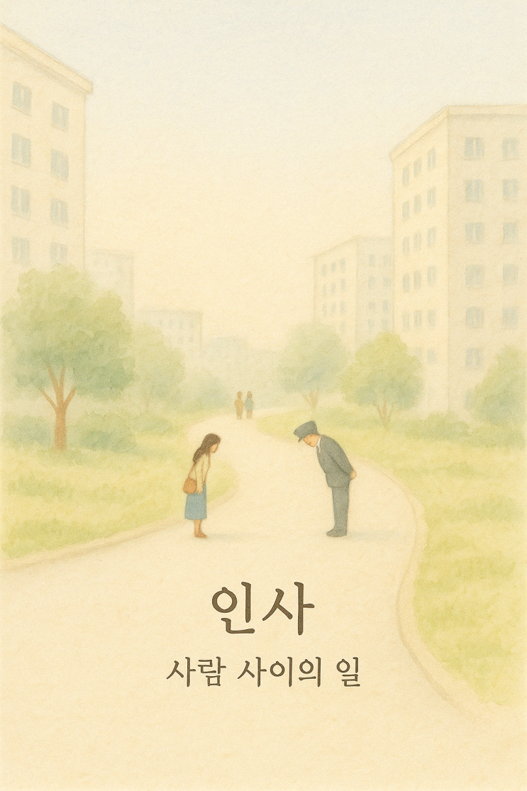  머쓱한 인사