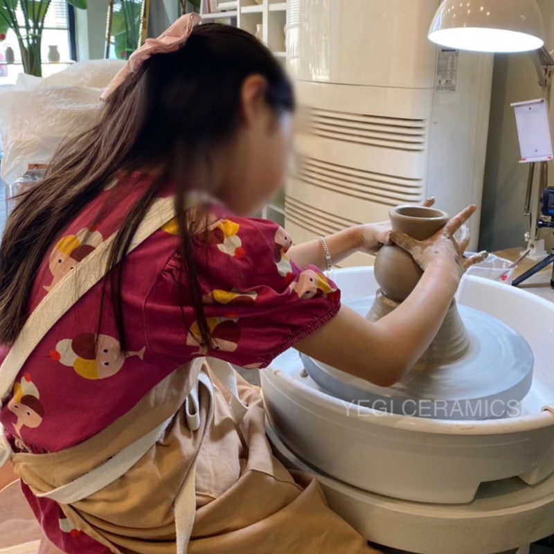부산도자기공방 키즈원데이클래스 물레체험 8세 초등학교 1학년 화병,컵 만들기 강서구 명....