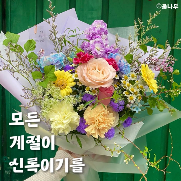  어버이날 꽃선물 추천 감성 가득한 사당 꽃집 방문 모든계절이신록이기를