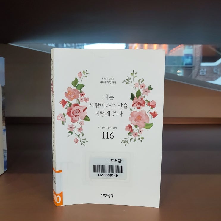  나태주 시인  『나는 사랑이라는 말을 이렇게 쓴다』 도서 리뷰_시에 익숙하지 않은 사람도 편안하게 읽을 수 있는