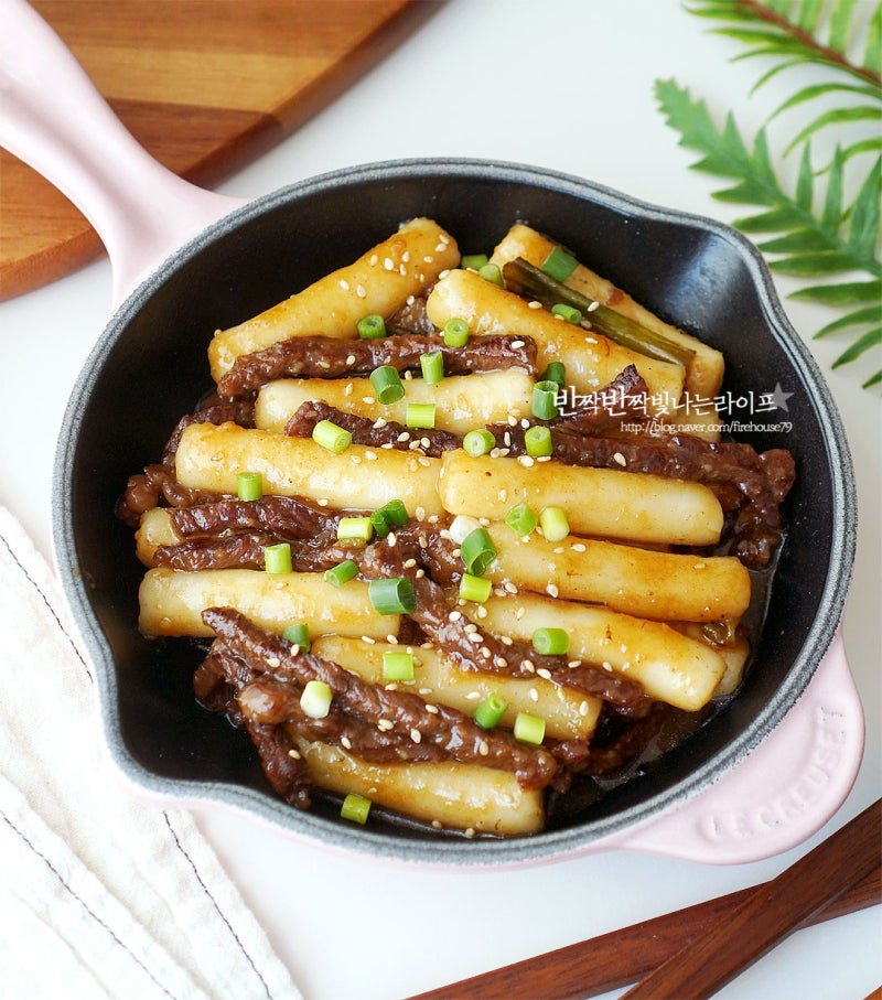 아이 간장 떡볶이 레시피 류수영 궁중떡볶이 만드는 법