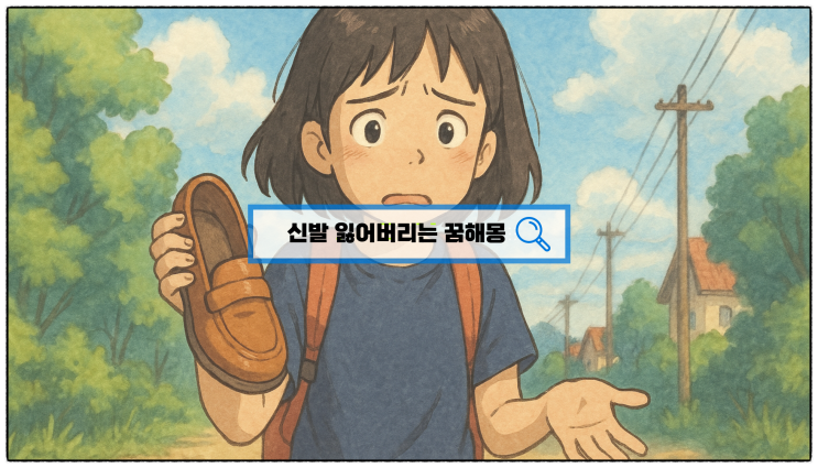  [무료꿈해몽] 신발잃어버리는꿈해몽: 길몽과 흉몽의 총정리