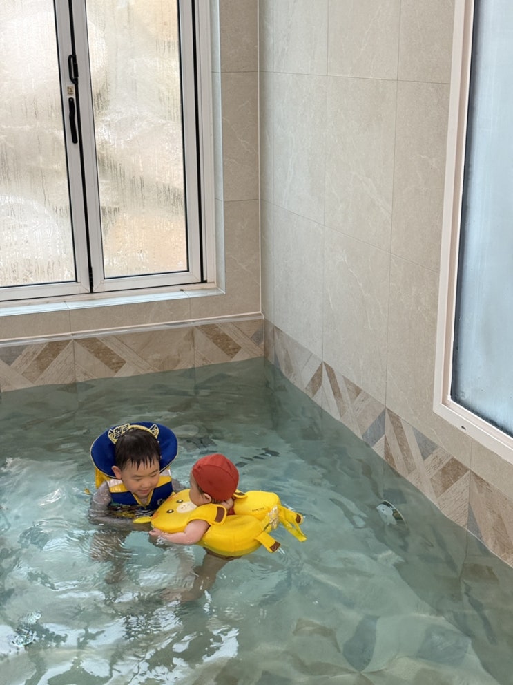  경주가족숙소추천 어썸웨이풀빌라 키즈풀빌라독채