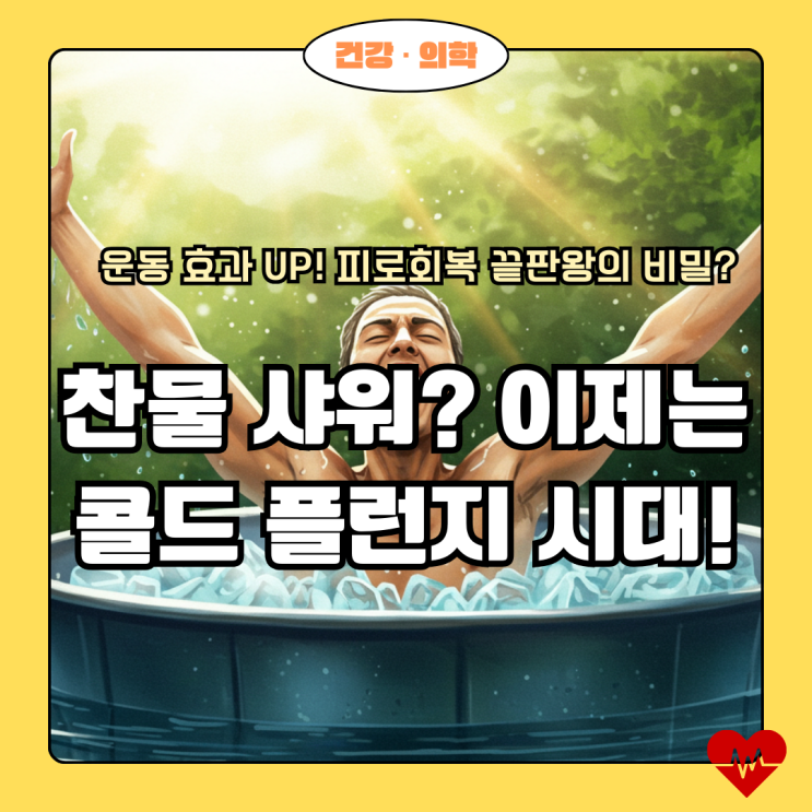  찌릿! 상쾌! 젊음의 샘? 콜드 플런지 효과 제대로 알고 건강하게 즐기는 비법 대방출 (주의사항 필독!)