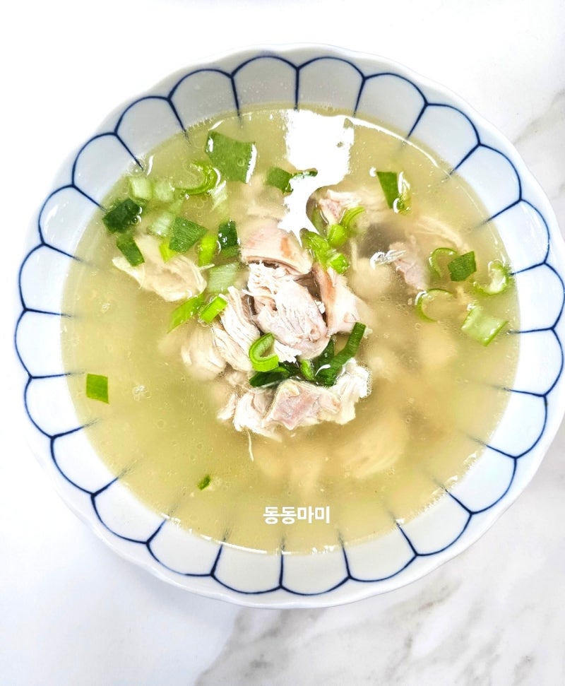 성시경 닭곰탕 육수 만들기 저녁밥상 맑은 닭곰탕 레시피