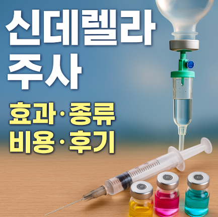  신데렐라 주사 효과, 종류, 비용, 후기 총정리~!