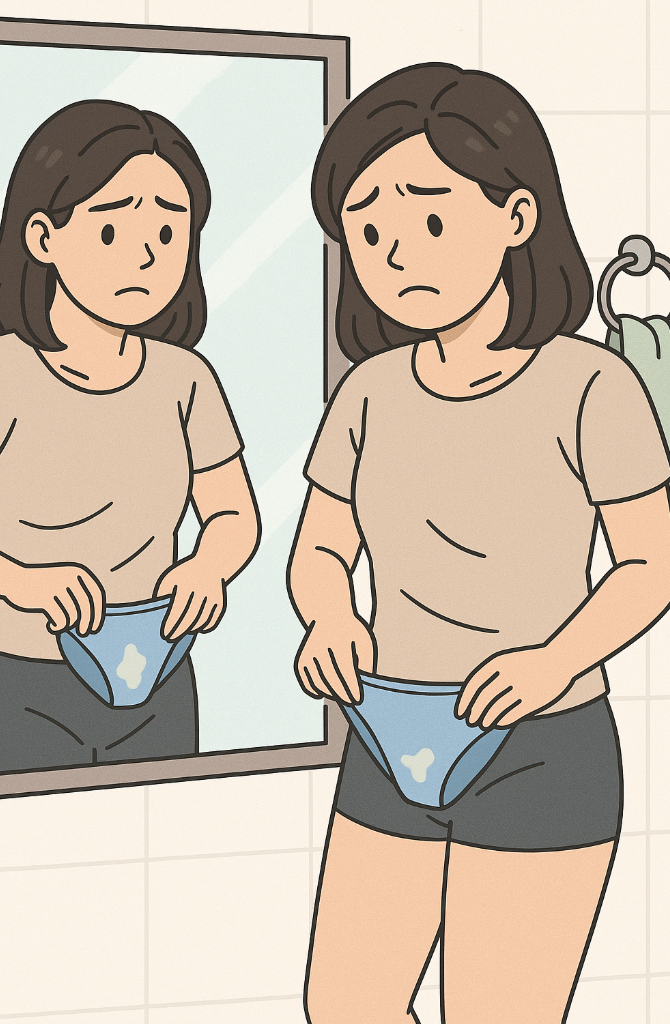  팬티가 다 젖었어요 40대 여성 건강 질염냉 바로 알기